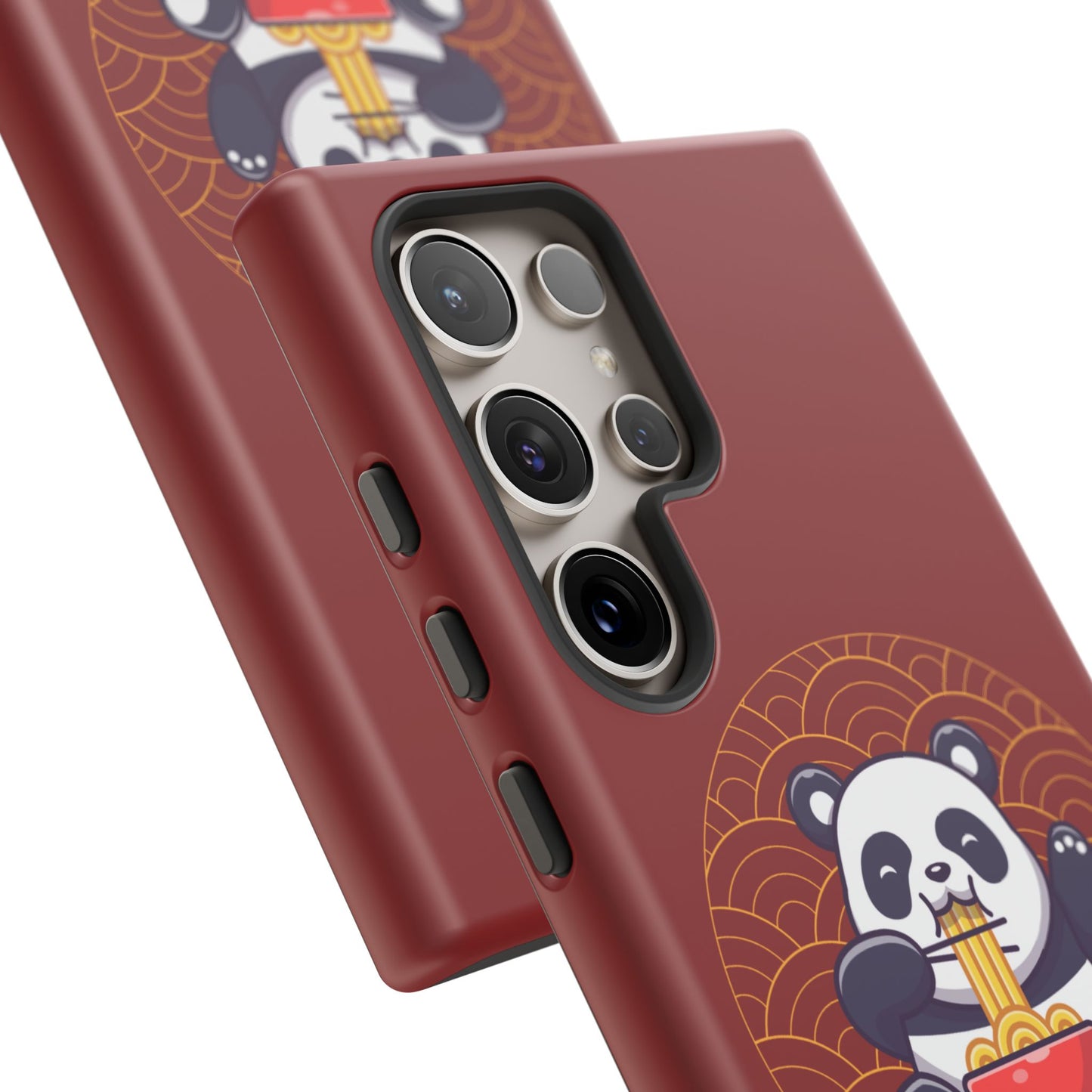 Panda Slurping Noodles Phone Case