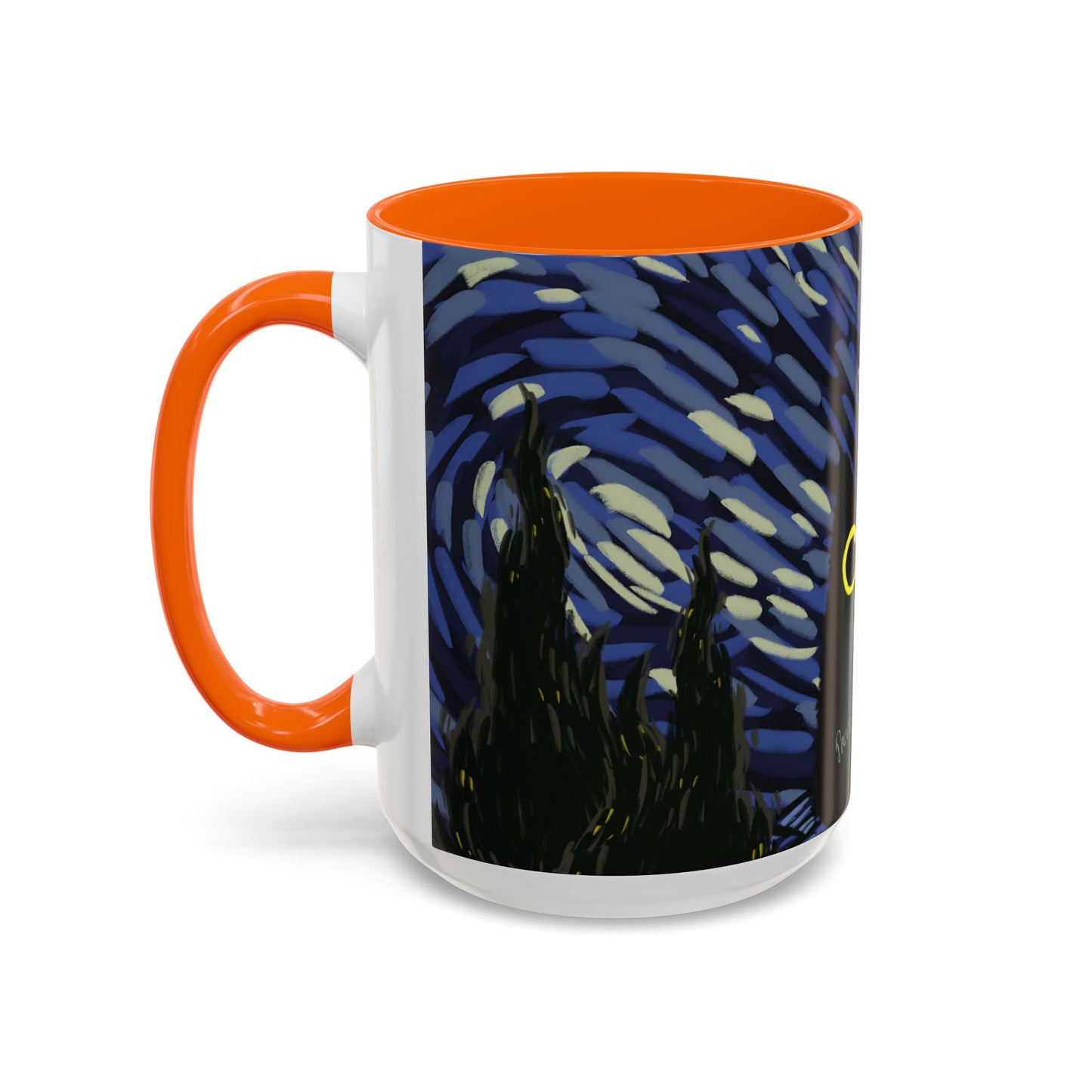 Starry Night-Inspired Mug (11, 15oz)