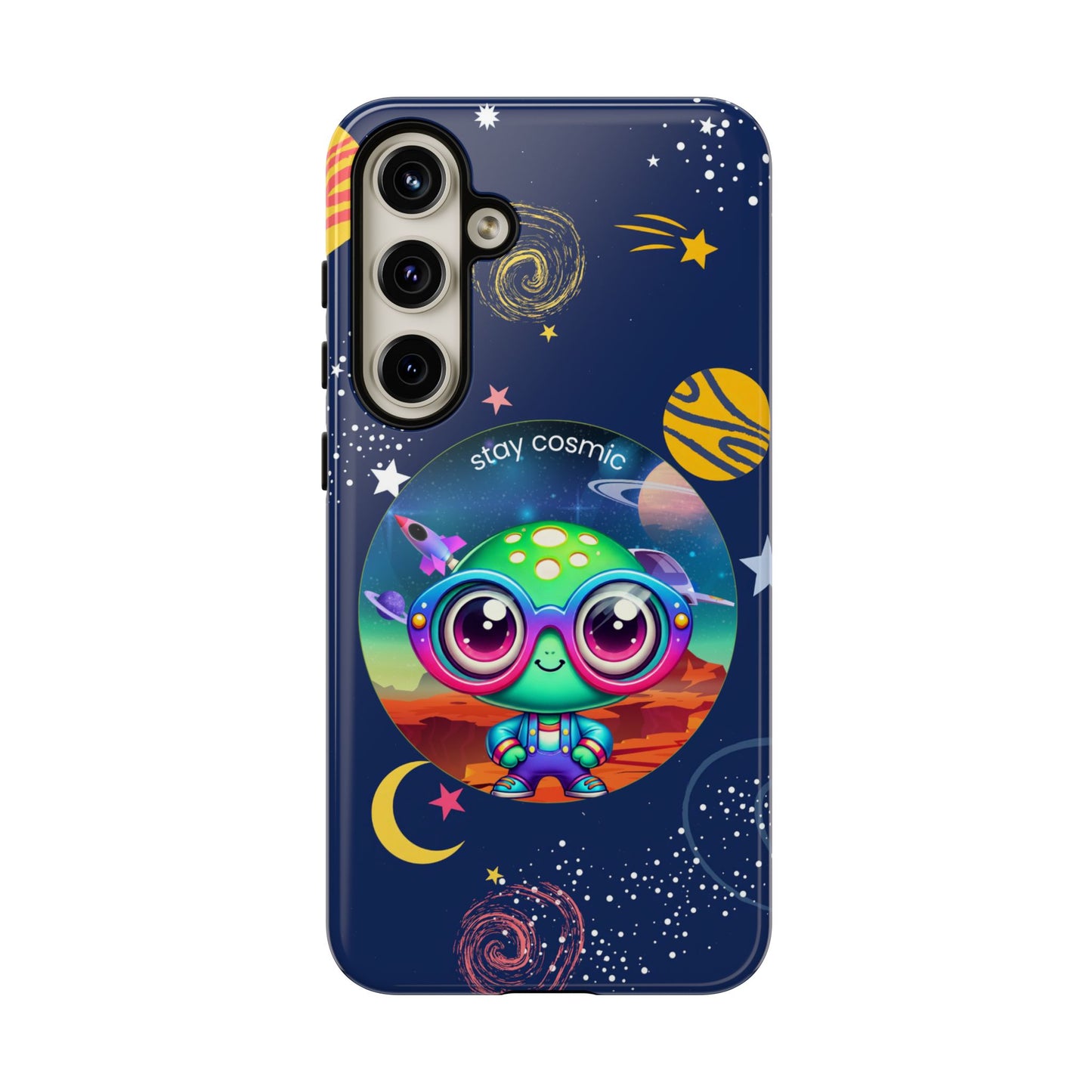 Out of This World - Cute Alien Phone Case with Space Vibes