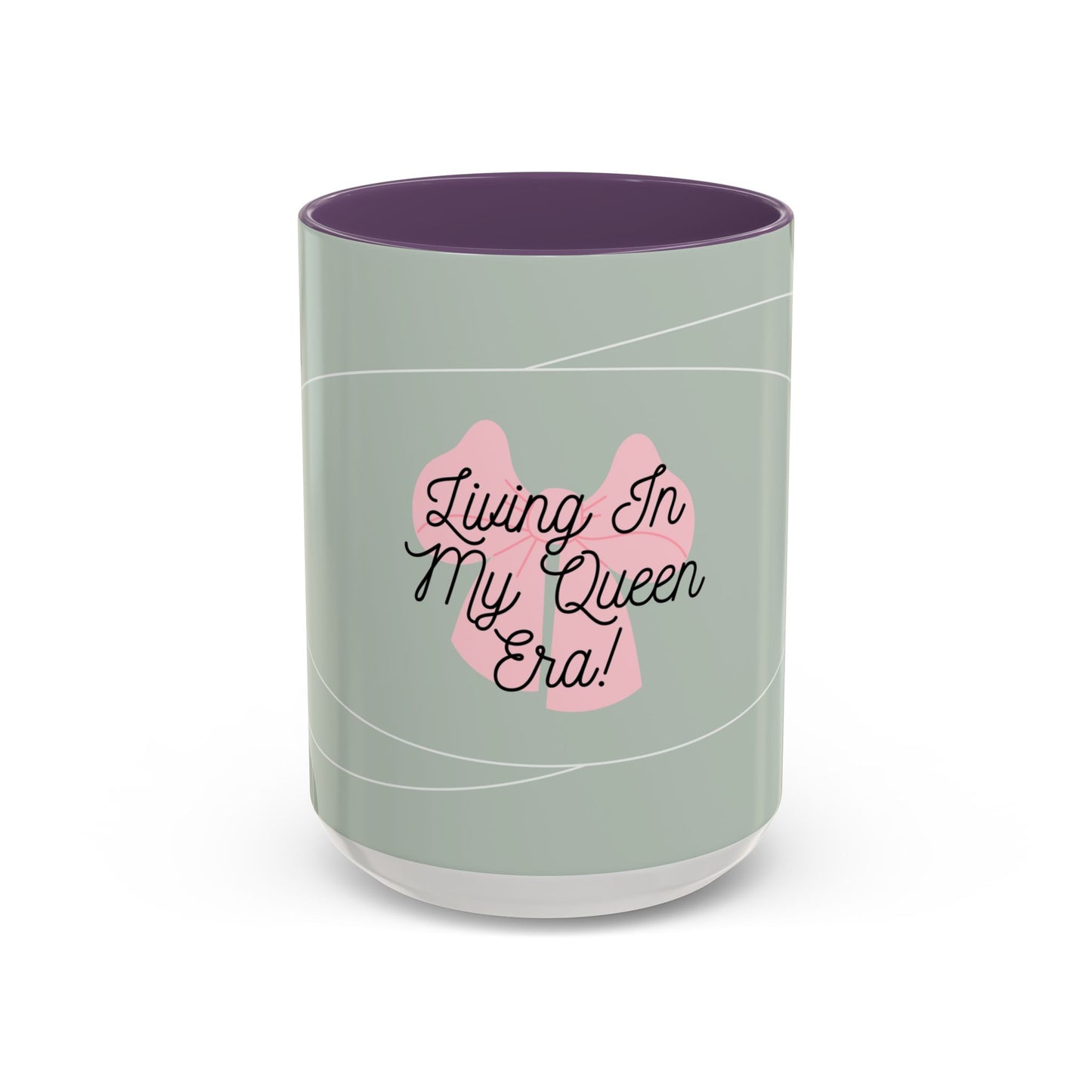 'Living In My Queen Era' Ceramic Mug (11, 15oz)