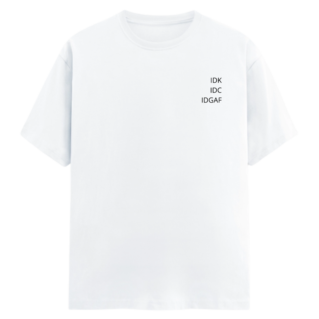 Unisex Relaxed Fit IDK Tshirt