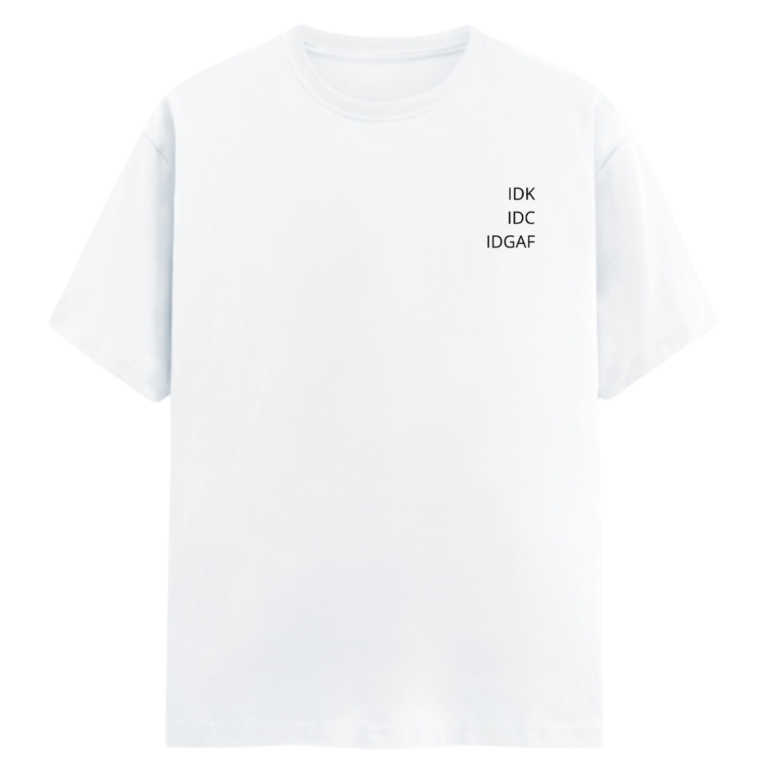 Unisex Relaxed Fit IDK Tshirt