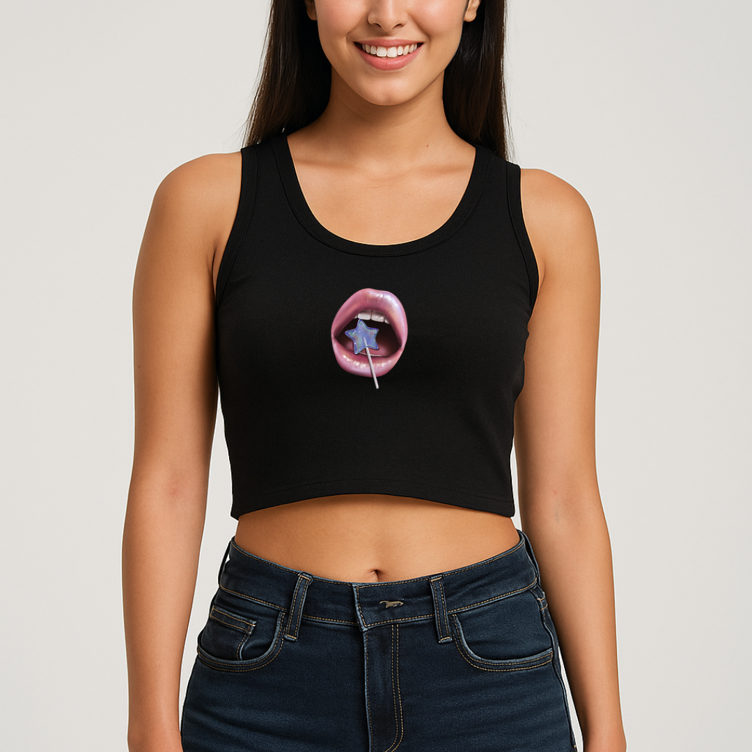 Women Candy Cropped Top